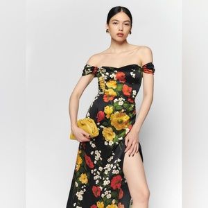 Reformation Genesis Silk Dress
